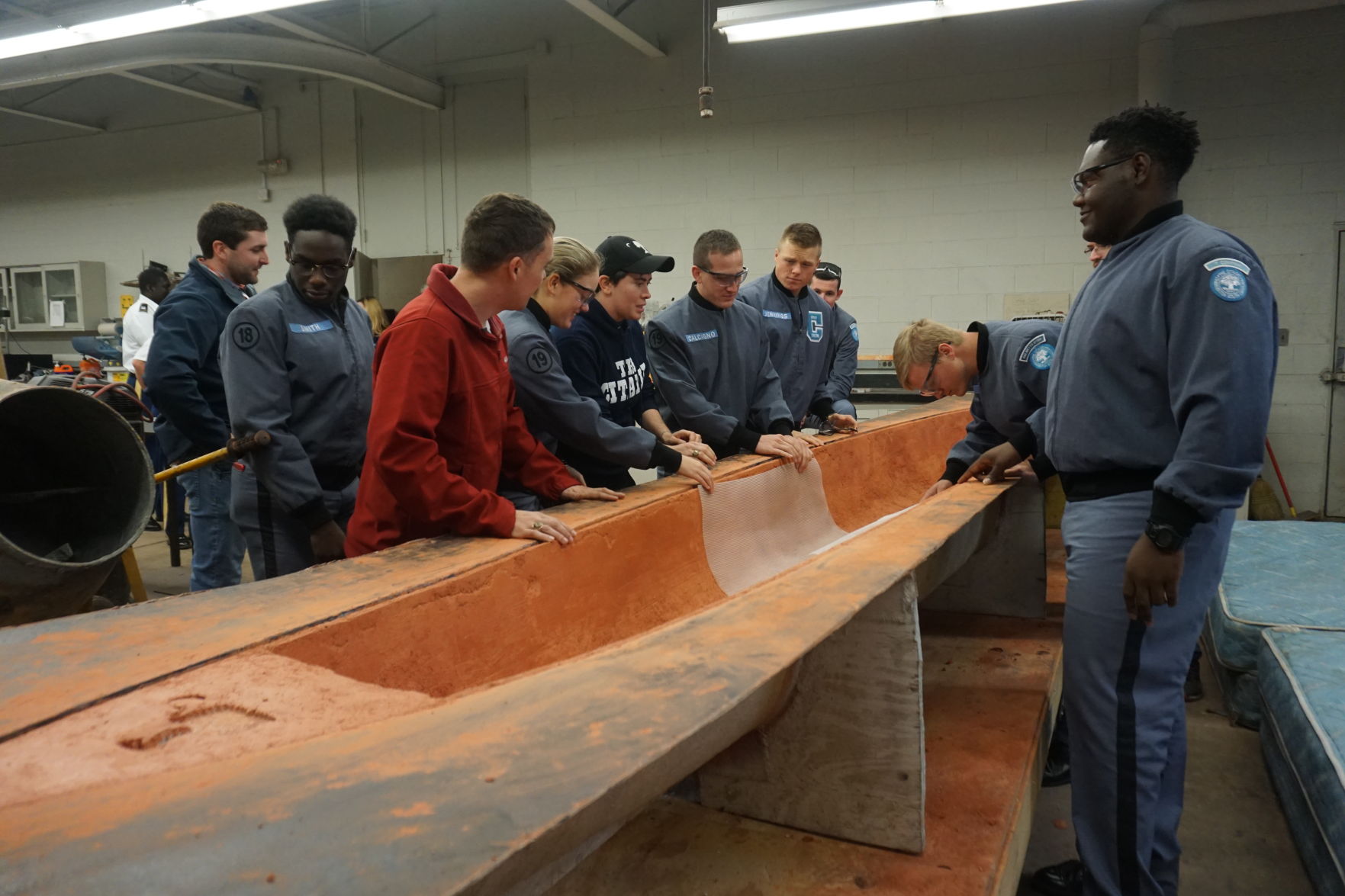 Concrete canoe, Citadel engineering